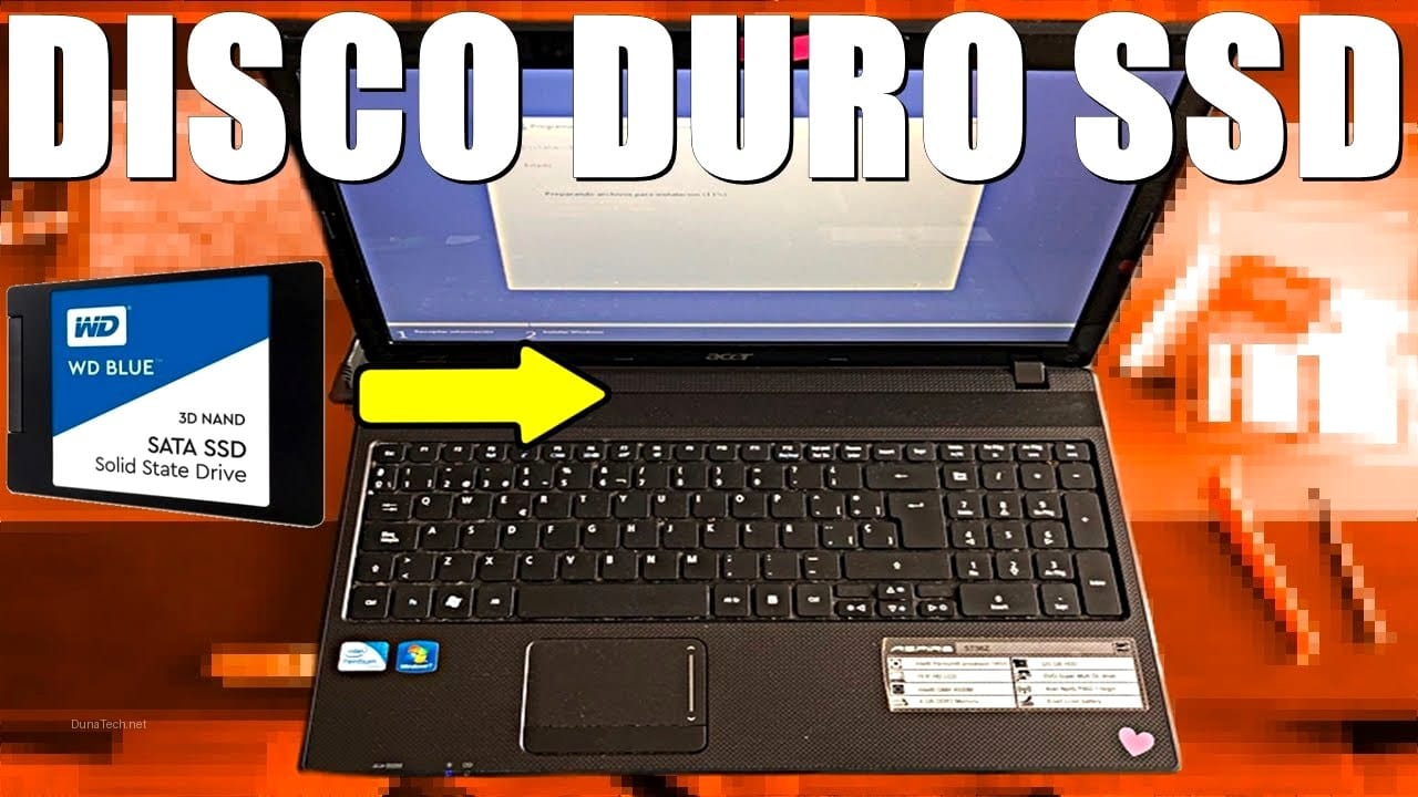 Acer Aspire 5680: Cómo cambiar el disco duro por un SSD