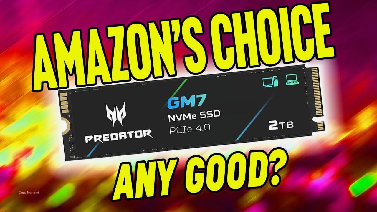 Acer Predator GM7 1TB SSD M.2 PCIe 4.0 NVMe: ¿Realmente vale la pena?
