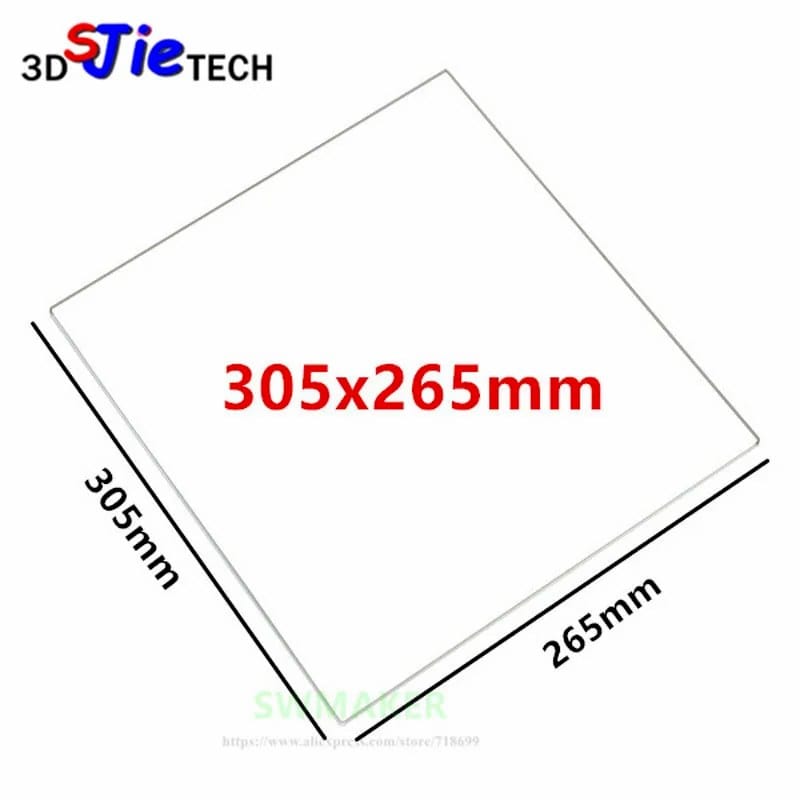 combenienza cristal cama impresora 3d