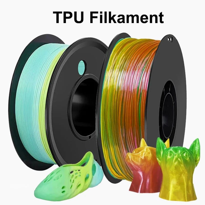 como se llama el filamento flexible para impresora 3d