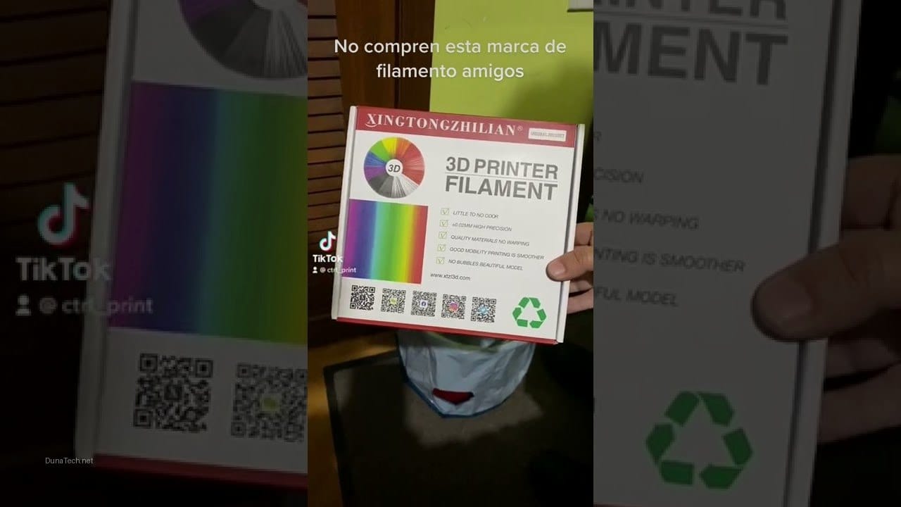 comprar filamentos para impresoras 3d en dos hermanas