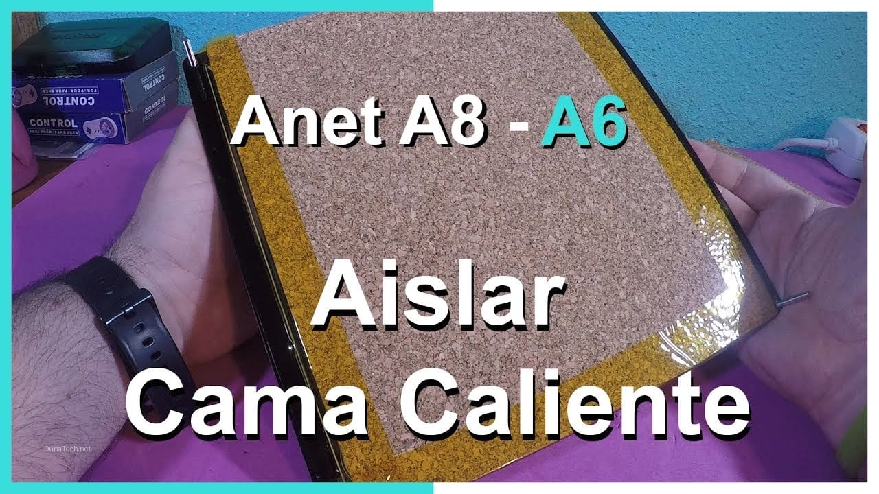 conexion de cama caliente de impresora 3d