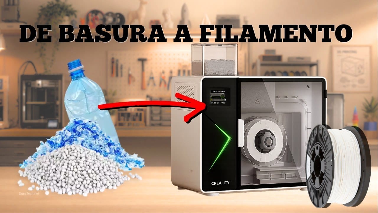 Cómo convertir tu impresora 3D en un extrusor de filamento: Guía paso a paso