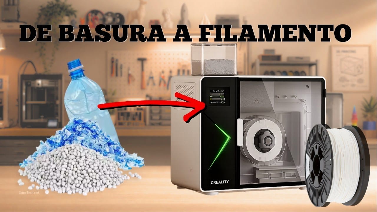 crear filamento para impresora 3d