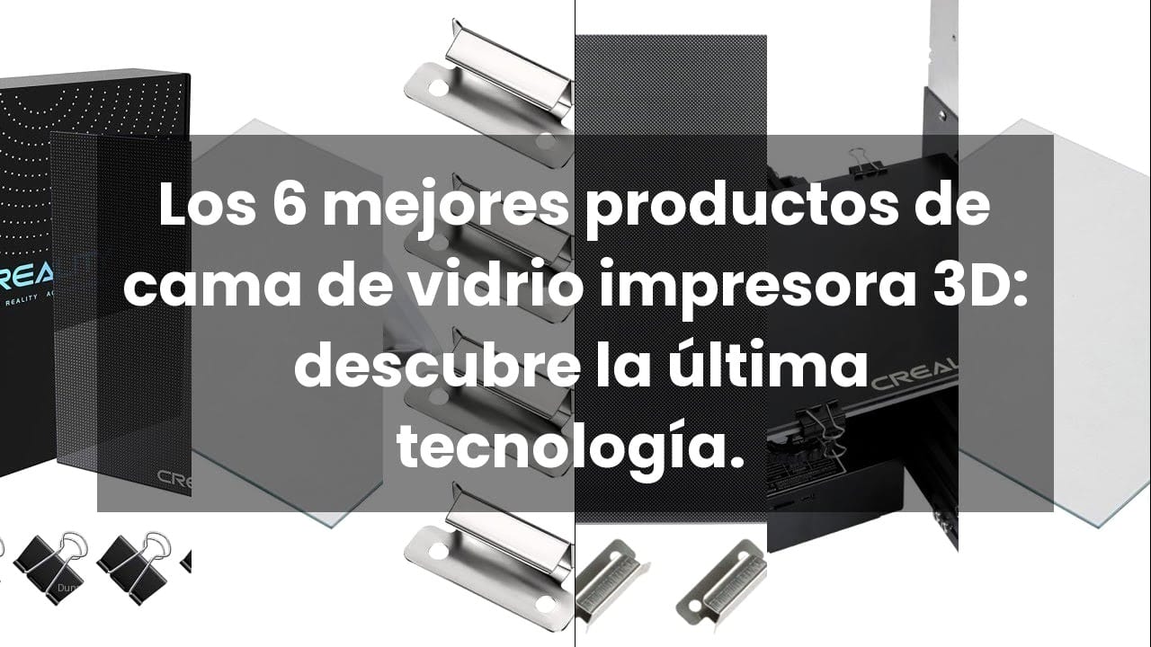 cristal para la cama de impresora 3d