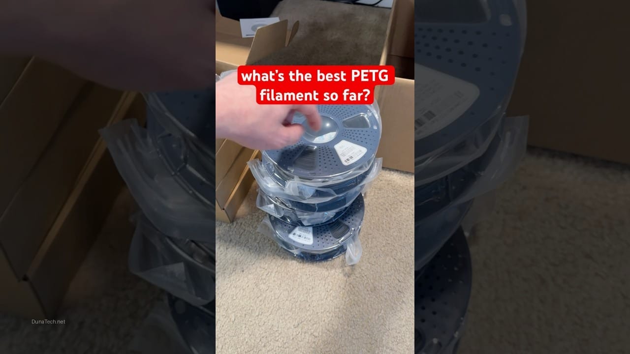 Das Filament PETG: ¿Es realmente el mejor filamento para tu impresora 3D?