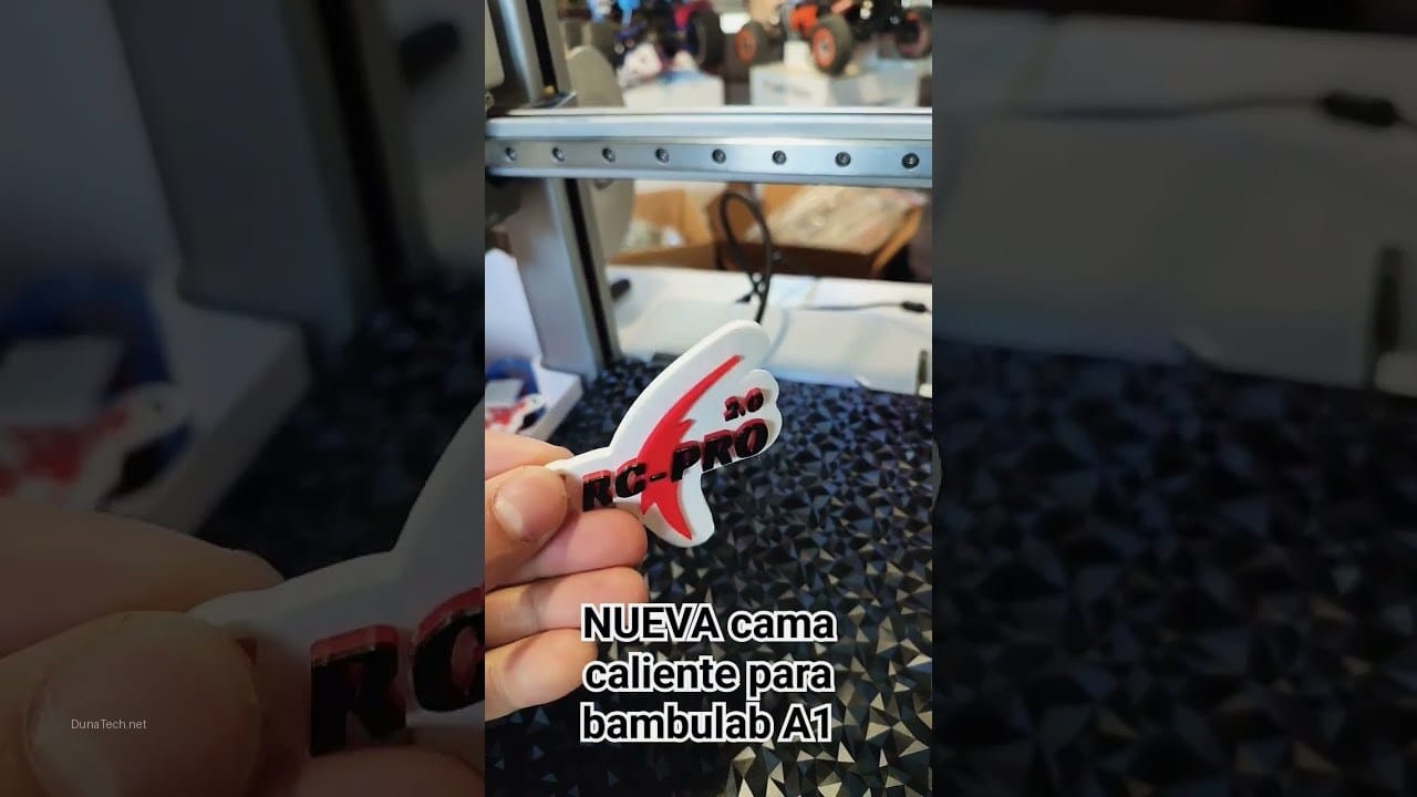 dico cama caliente impresora 3d