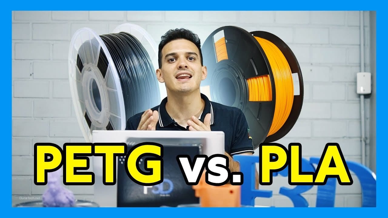 Diferencias entre filamento PLA y PETG: ¿Cuál elegir para tus proyectos?