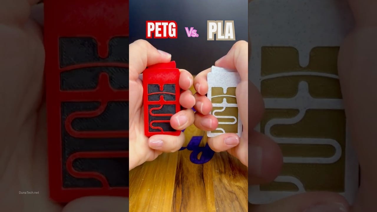 Diferencias entre filamento PLA y PETG: ¿Cuál elegir para tu impresora 3D?