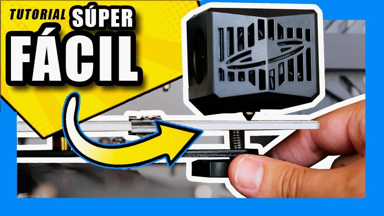 distancia para la calibrar de la impresora 3d ea cama