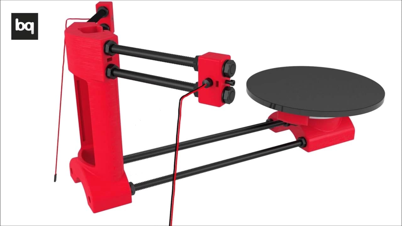escaner ciclop 3d kit para impresora 3d diy