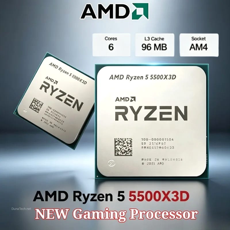 AMD Ryzen 5 5500X3D: