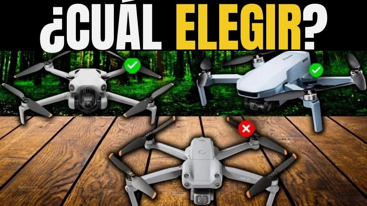 Comparativa Drones con Cámara