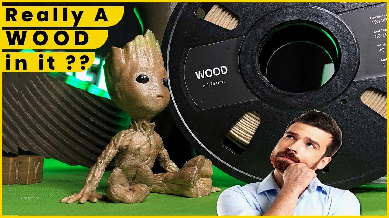 Wood Filament PLA 1.75 mm: Todo lo que Debes Saber Antes de Comprar
