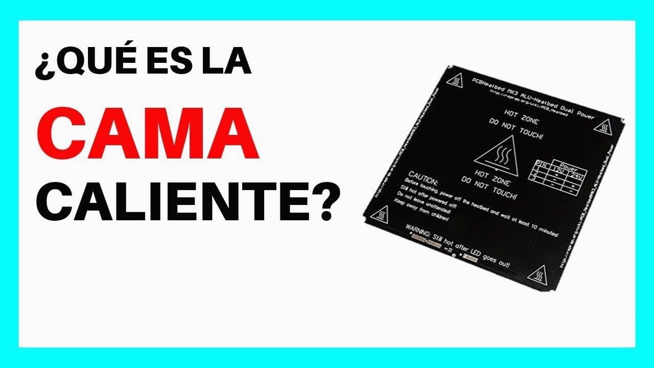 fallo en la cama caliente en impresora 3d