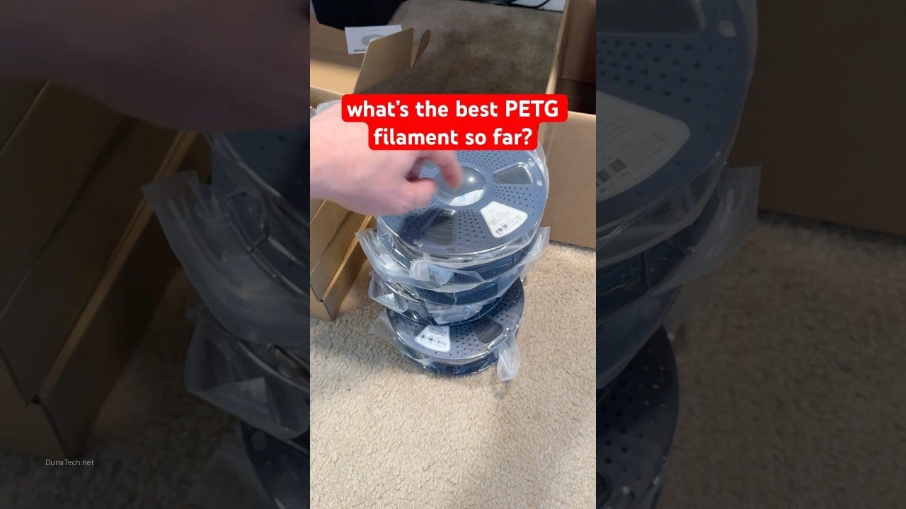 Filamento PETG: Características, Ventajas y Problemas Comunes
