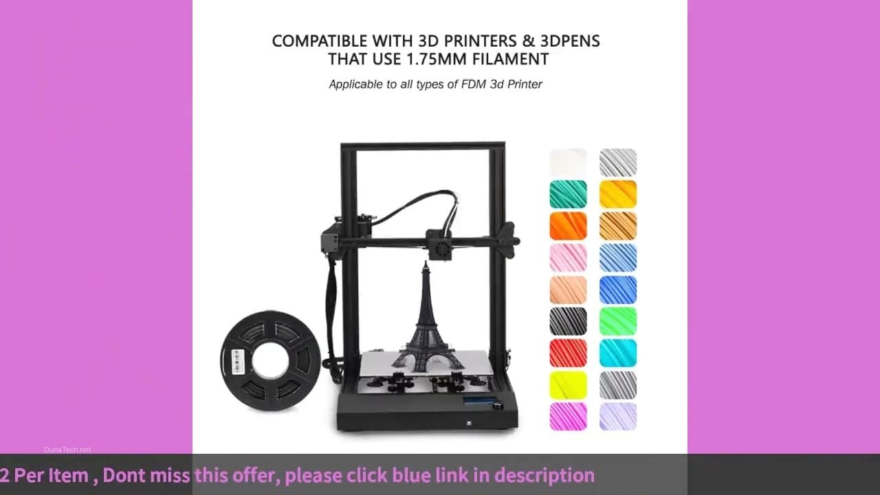 filamento 1.75 mm pla black friday