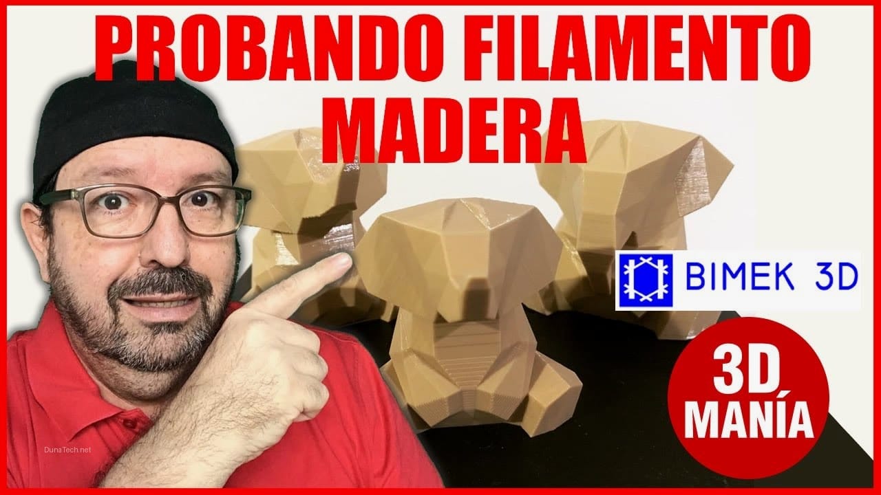 Cómo elegir el mejor filamento 3D color madera: pruebas reales en el taller DunaTech