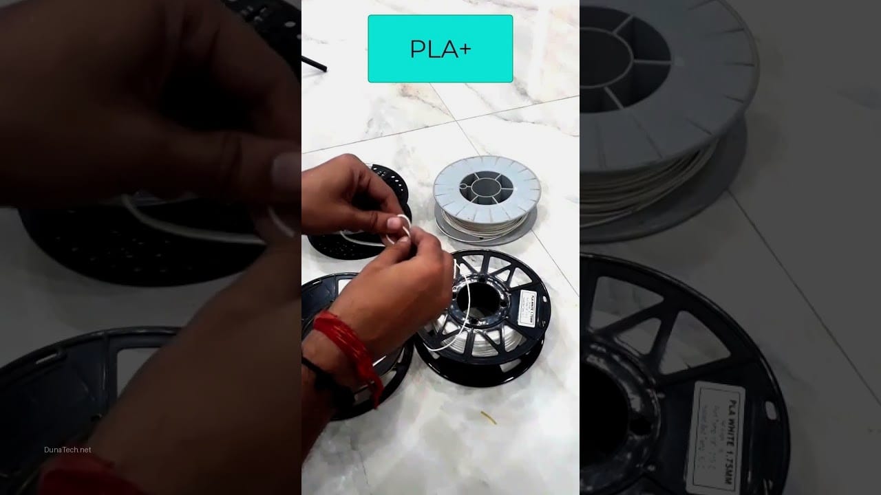 filamento abs pla de 1.75 transparente