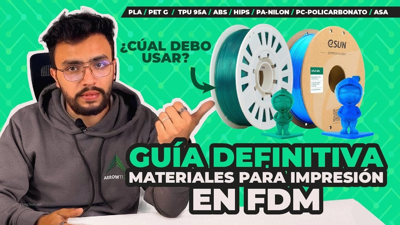 filamento conductivo para impresora 3d