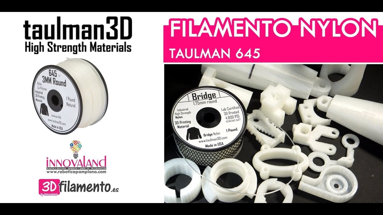 filamento de nylon para impresora 3d