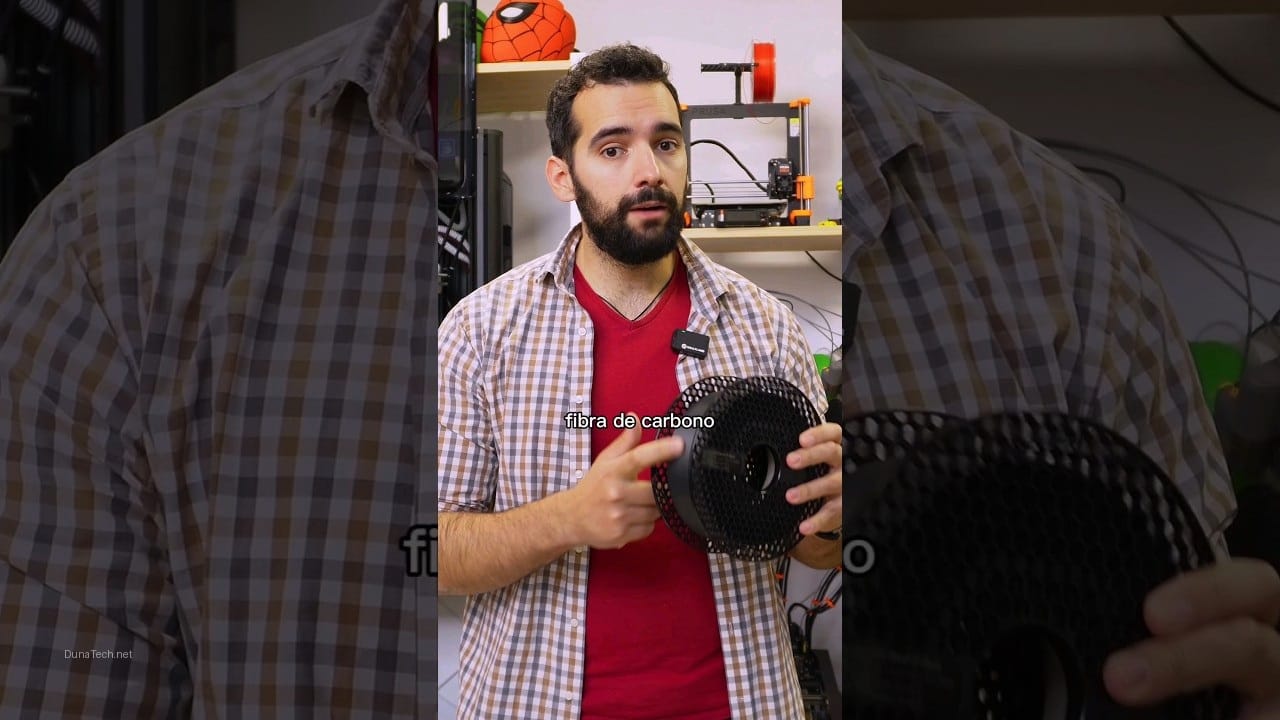 filamento impresora 3d con carbono
