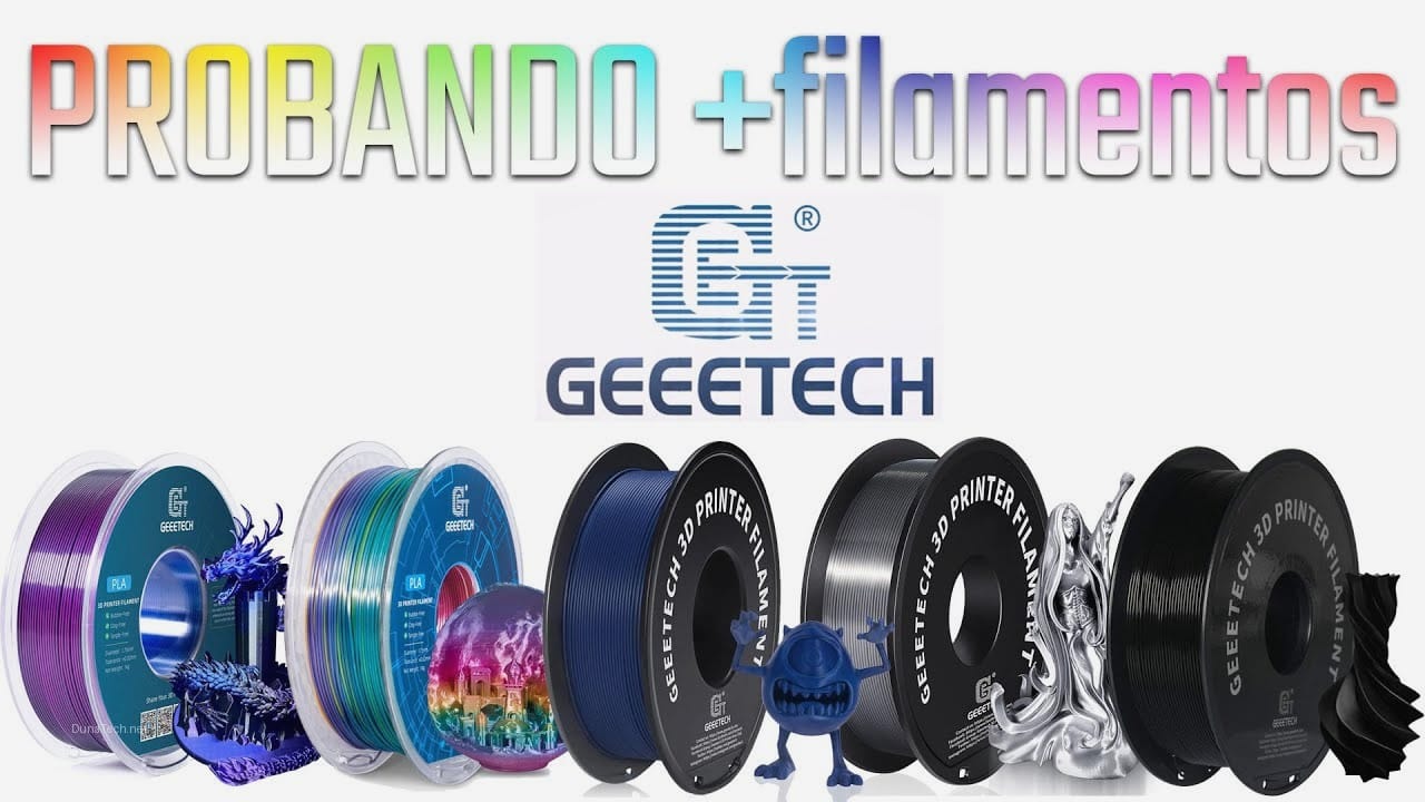filamento impresora 3d geeetech precio