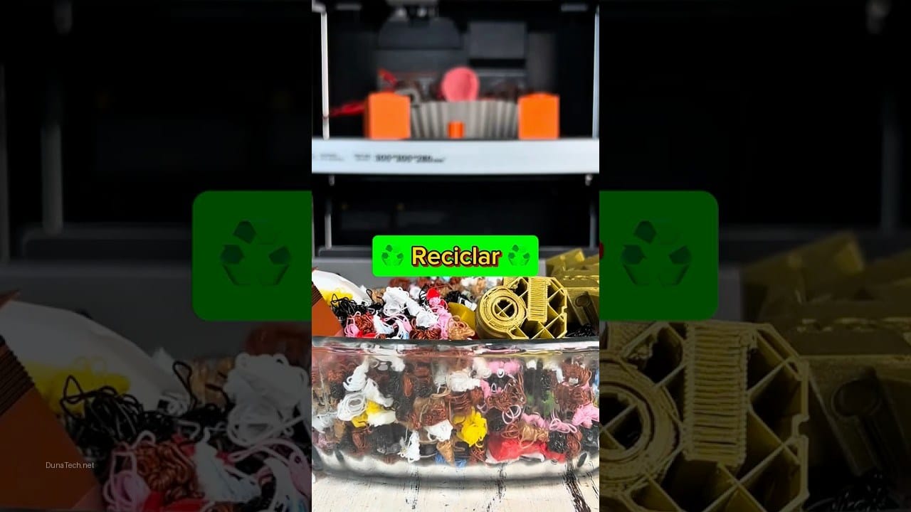 filamento impresora 3d reciclado