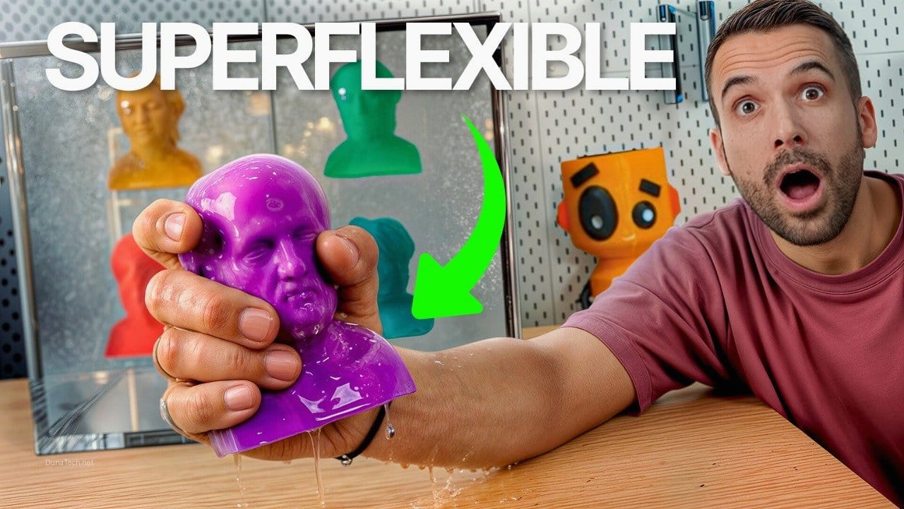 Filamento de Silicona para Impresoras 3D: Qué es y Cómo Trabajar con 45 Shore A