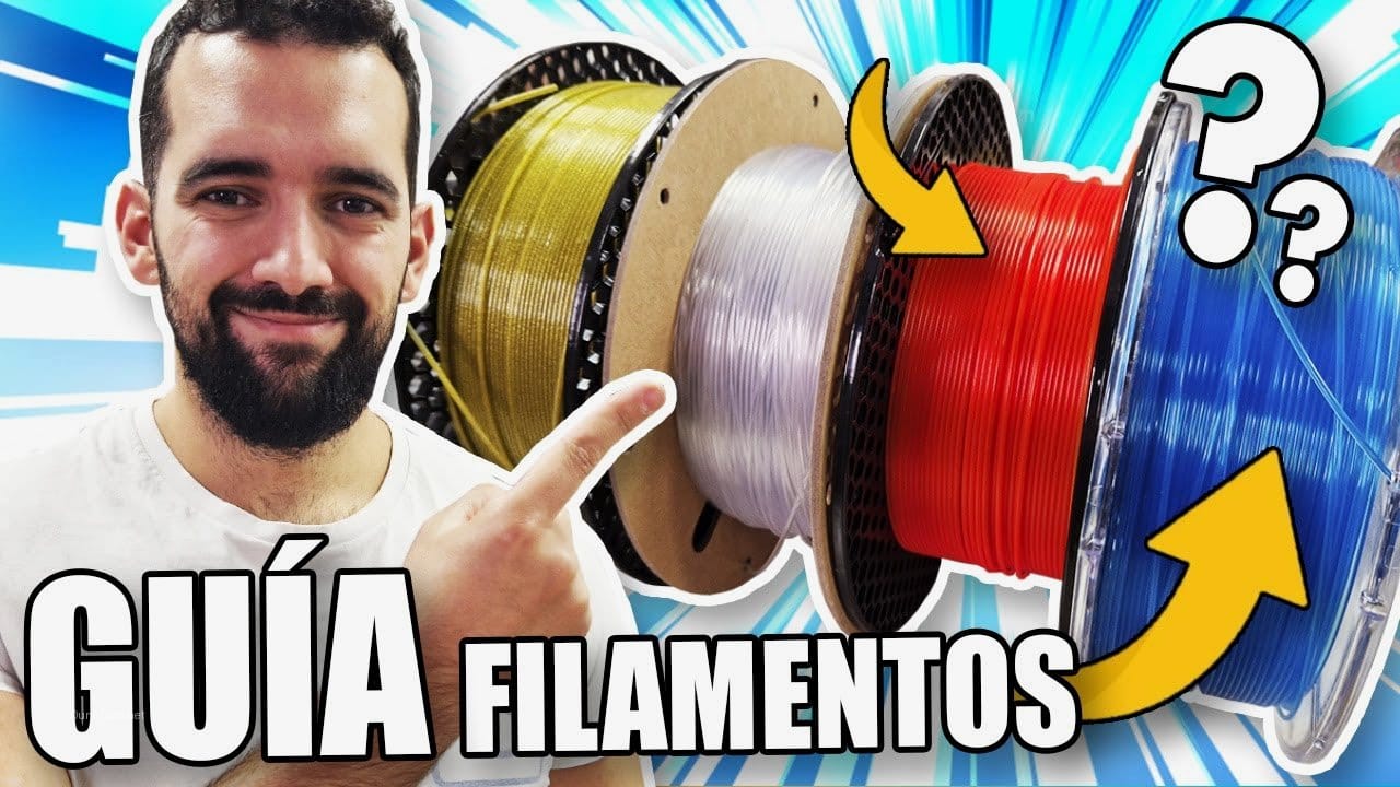 filamento impresora 3d tipos de espesores