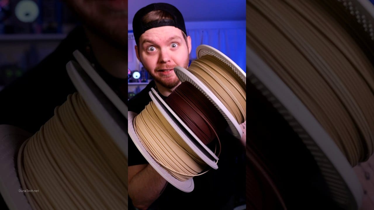 filamento madera impresora 3d