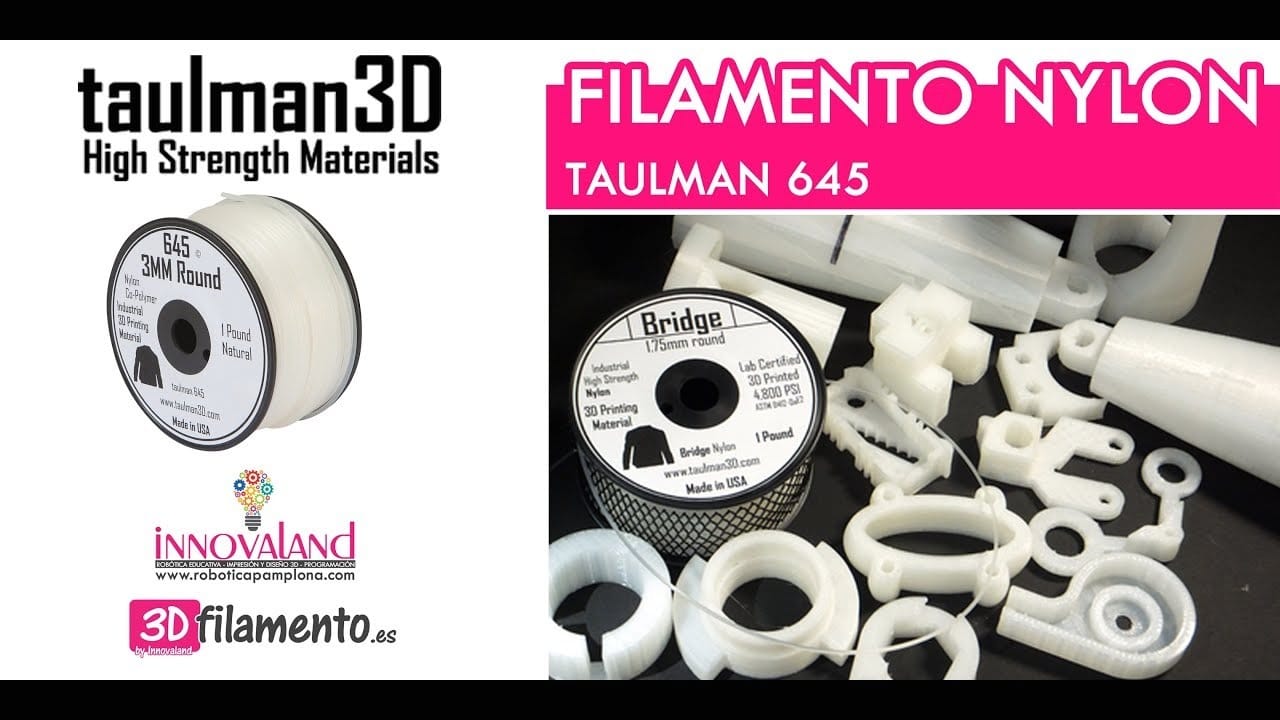 filamento nylon para impresora 3d