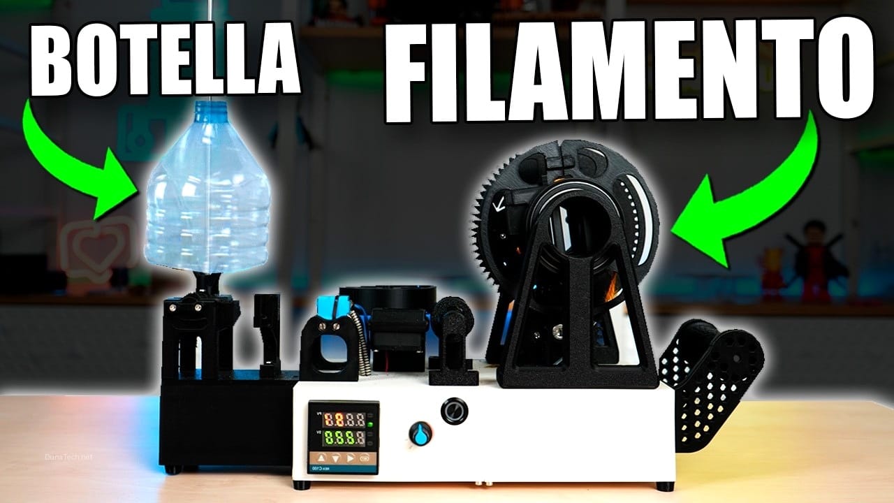 filamento para impresora 3d casero