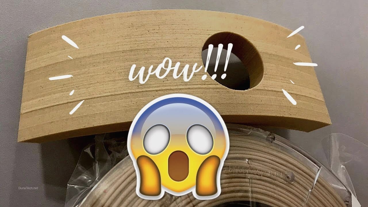 filamento para impresora en 3d de madera