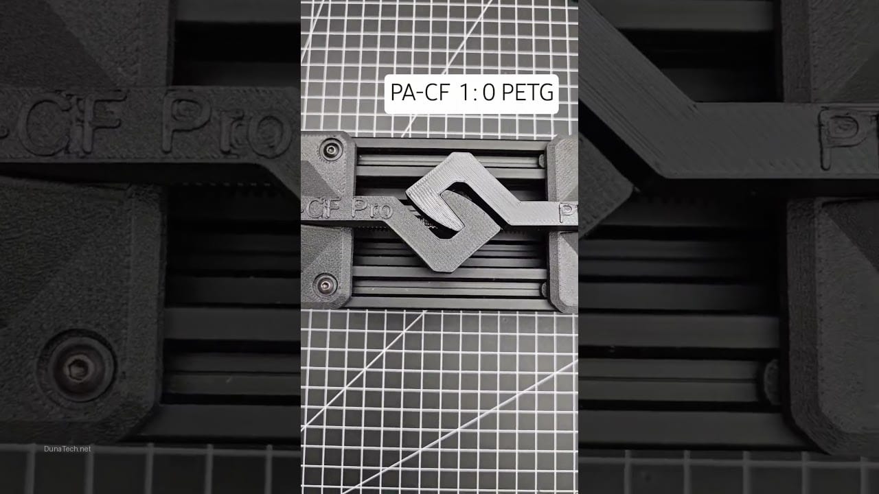 Filamento PETG con fibra de carbono: ¿Es realmente tan resistente como prometen?