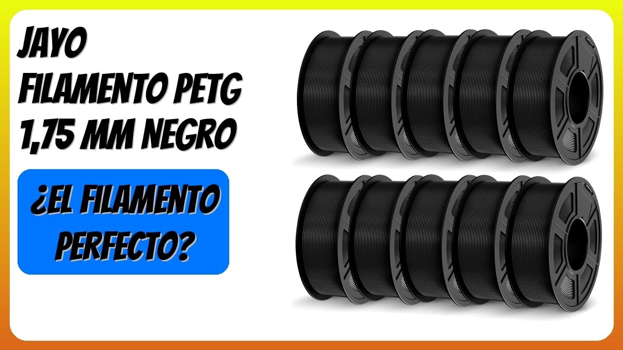 Filamento PETG negro mate: Todo lo que necesitas saber antes de imprimir