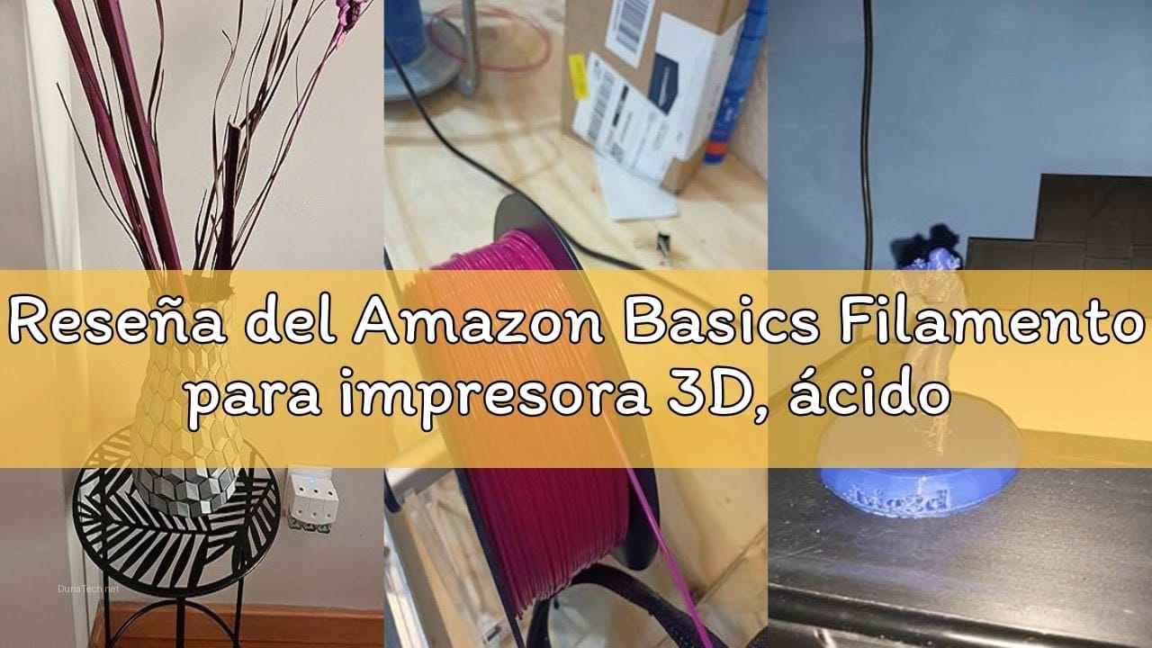 Filamento PLA 1.75mm 1kg: ¿Vale la pena comprarlo en Amazon?