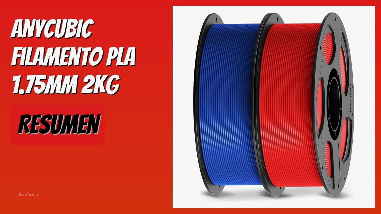 Filamento PLA 1.75 mm Rojo: Cómo elegir el mejor para tu impresora 3D
