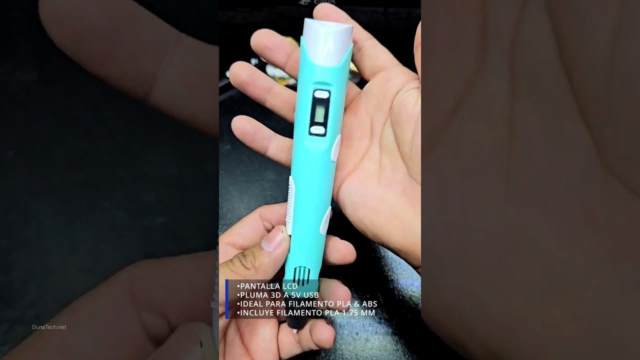 filamento pla abs diferencia pluma 3d