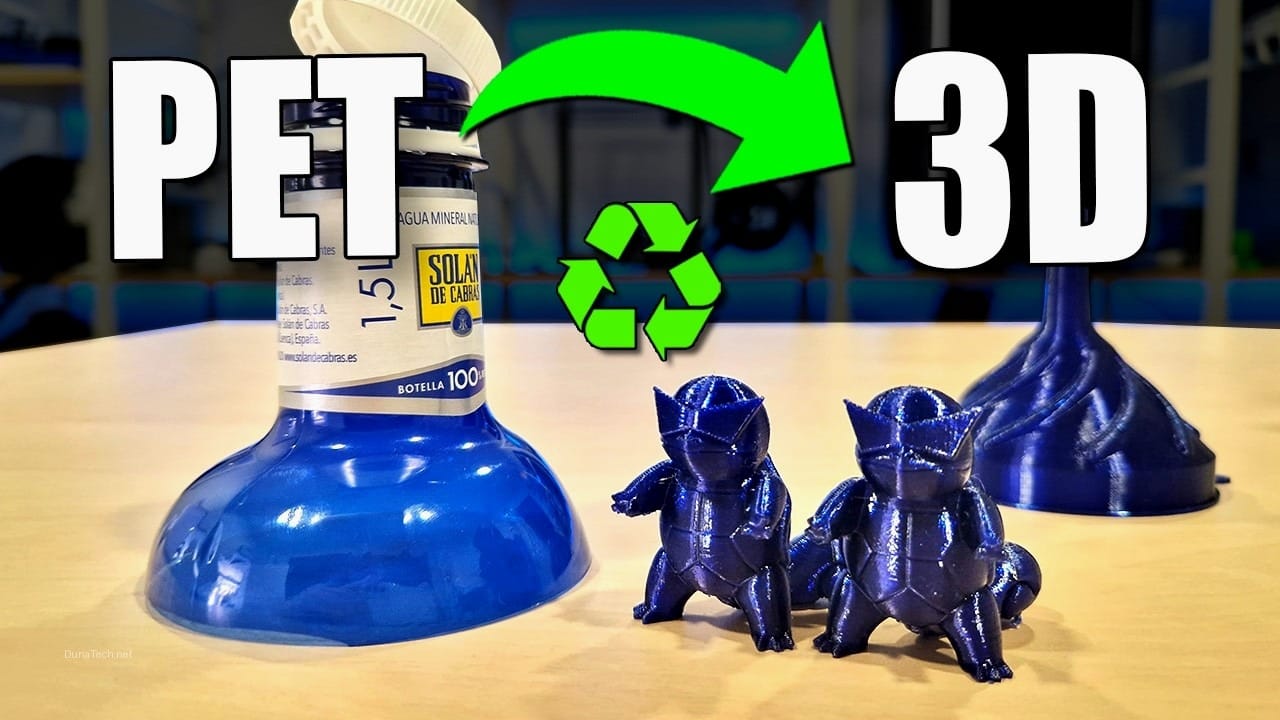 Filamento reciclado para impresora 3D: ¿Vale la pena usarlo?