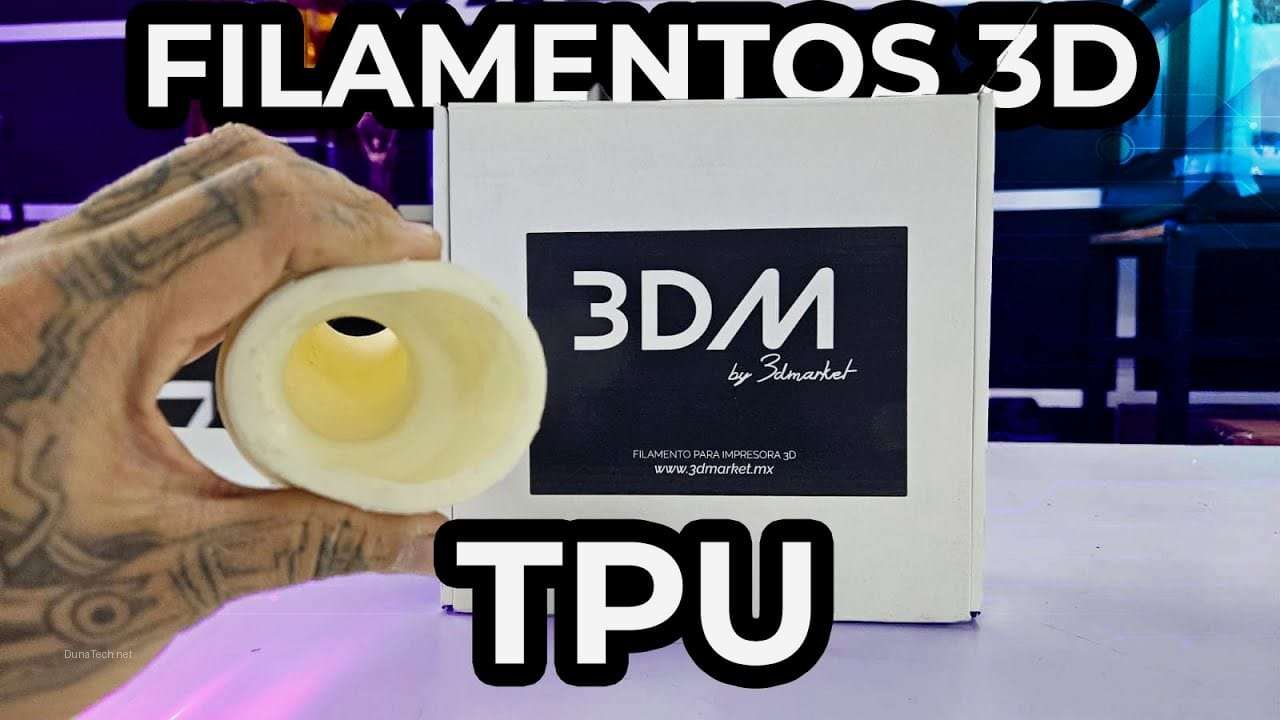 filamento tpu para impresora 3d
