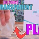 filamento translucido impresora 3d