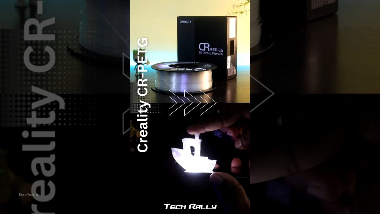 filamento transparente petg