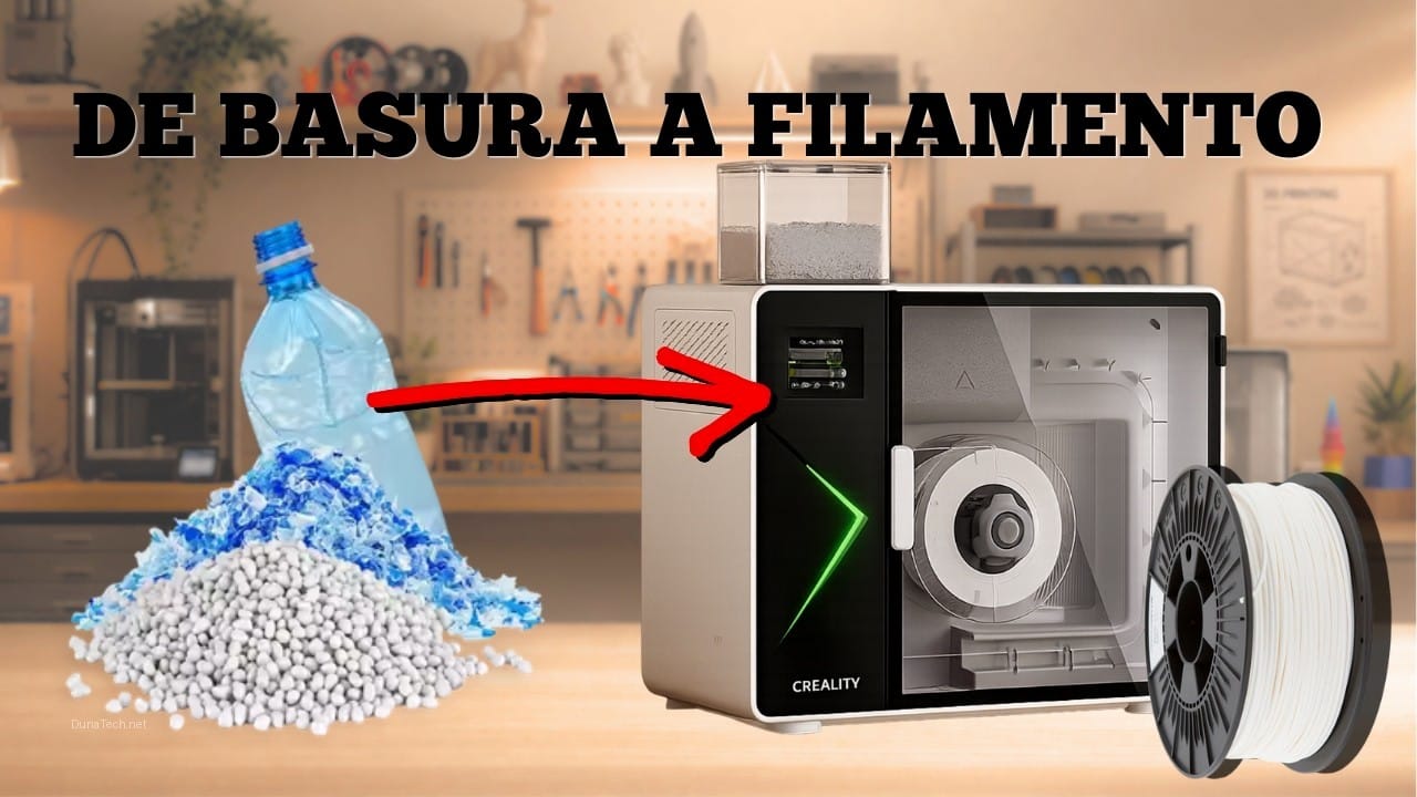filamentos impresora 3d reciclado