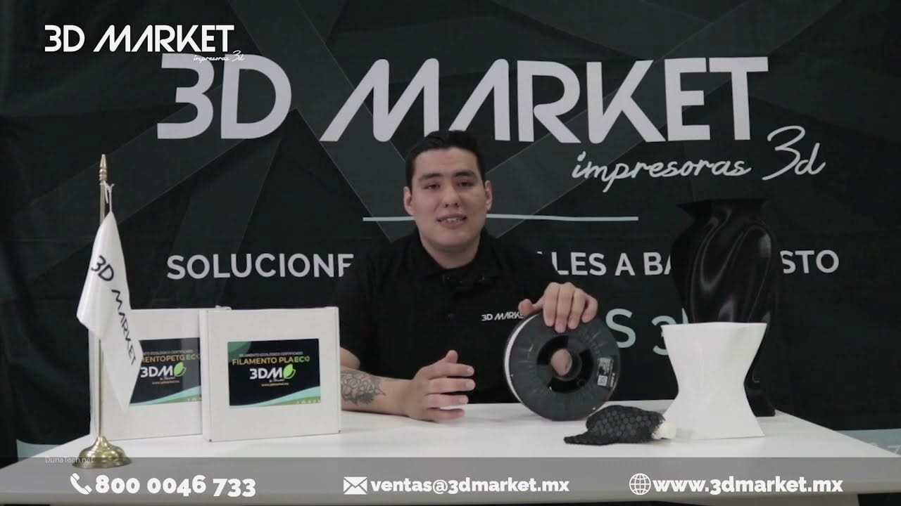 filamentos pla para impresoras 3d