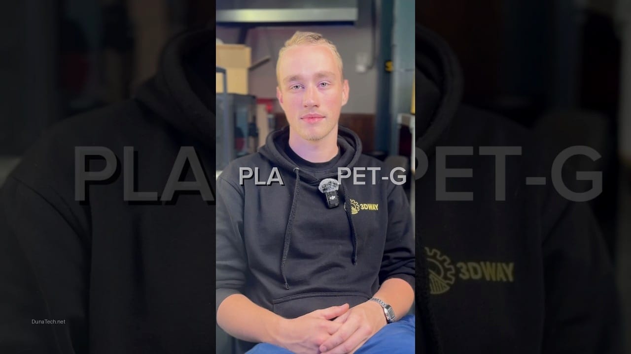 filamentos pla vs petg