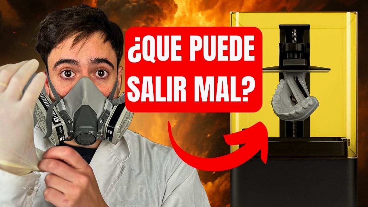 funcionamienot impresora 3d resina