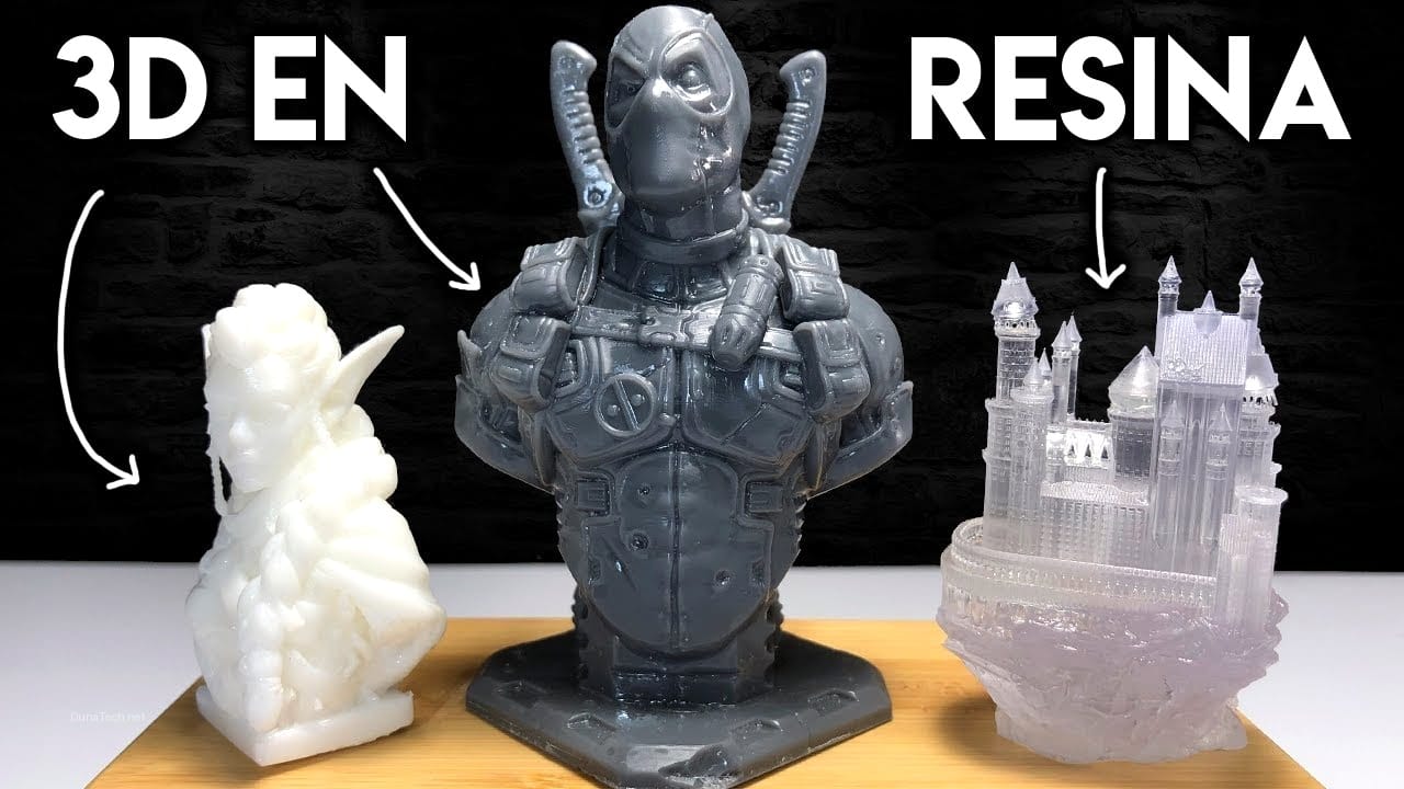 funcionamiento impresora 3d resina