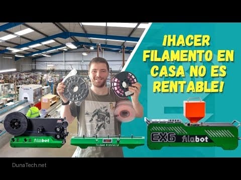 grosor filamento extrusor impresora 3d