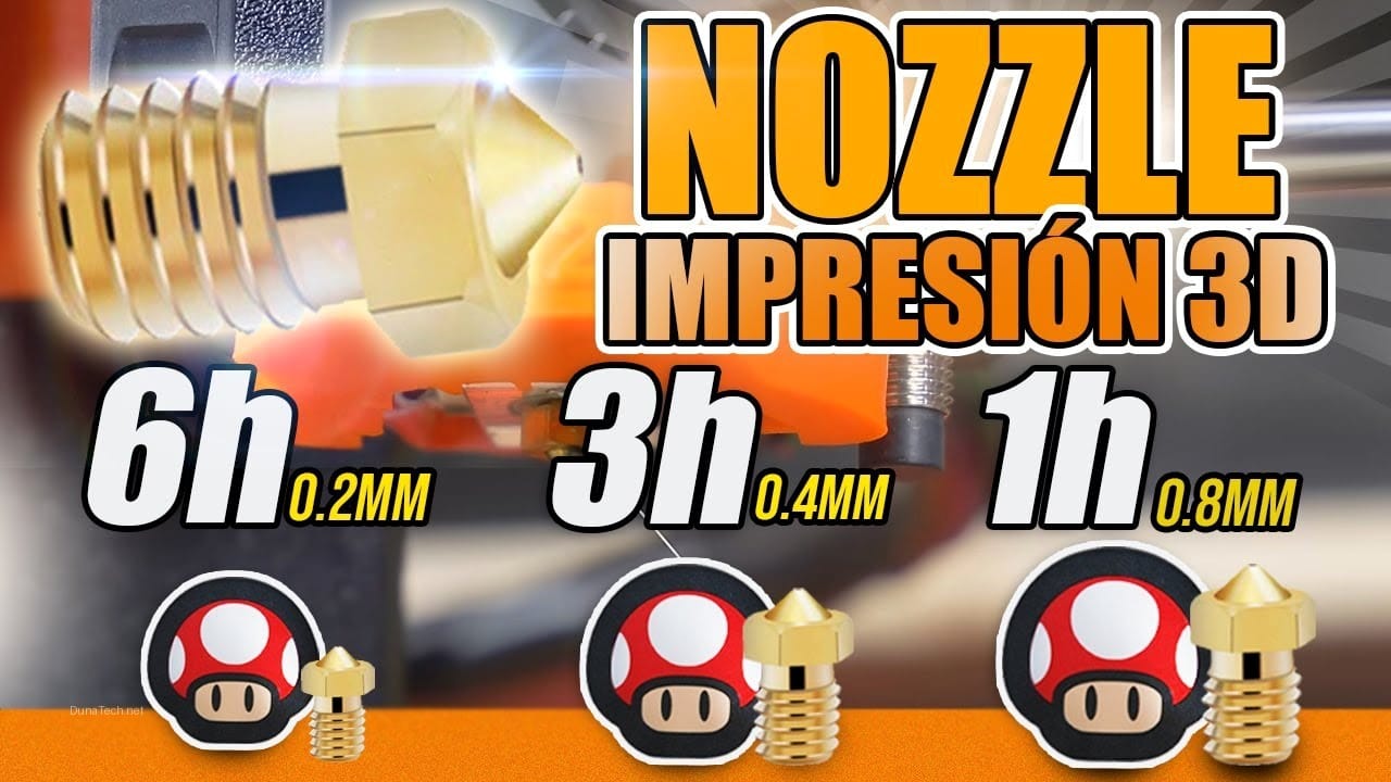 guia boquilla impresora 3d